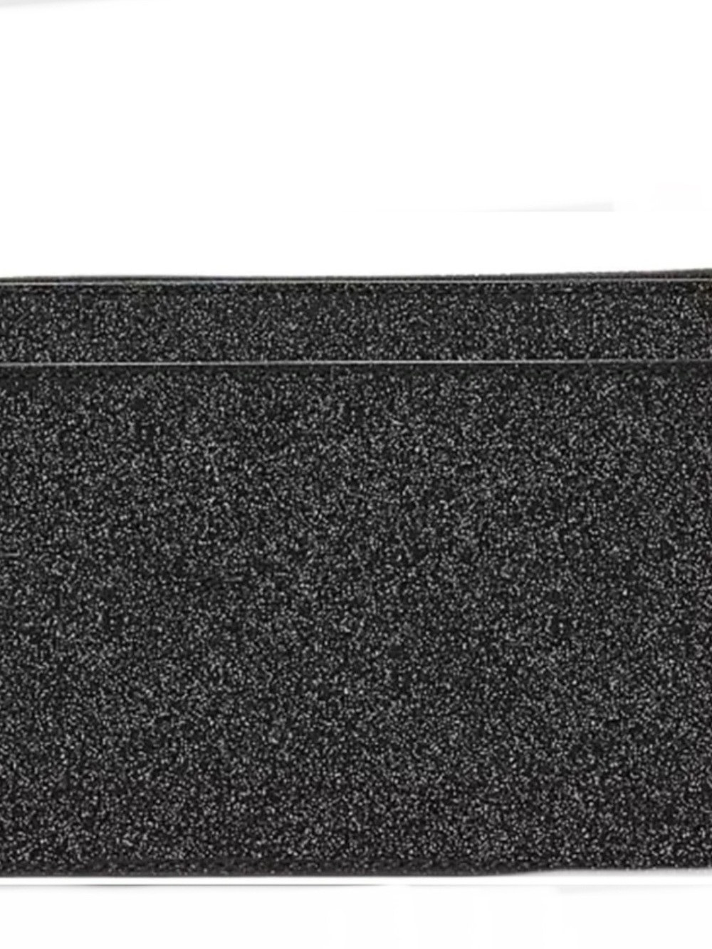 kate Spade Lucy Black Glitter Zip Wristlet Clutch - Picture 8 of 11